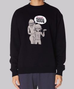 Cartoon Gorillaz Plastic Beach Hoodie