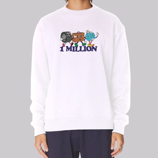 Cartoon Parody 1 Million Hoodie