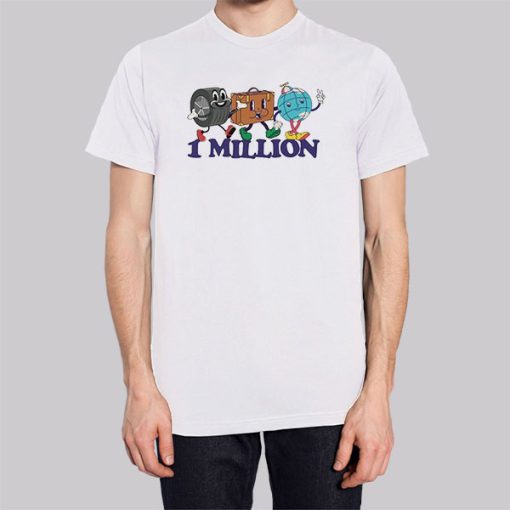 Cartoon Parody 1 Million Hoodie