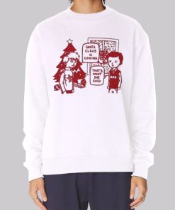 Cartoon Santa Claus Is Coming Hoodie 2 Cartoon Santa Claus Is Coming Hoodie 3