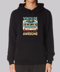 Cassette Tape Vintage 1981 Hoodie Cassette Tape Vintage 1981 Hoodie
