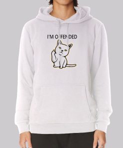 Cat Fuck Finger Im Offended Hoodie Cat Fuck Finger Im Offended Hoodie