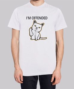 Cat Fuck Finger Im Offended Hoodie 2 Cat Fuck Finger Im Offended Hoodie 3