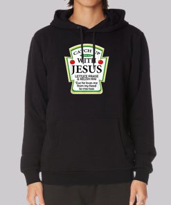 Catchup With Funny Jesus Hoodie Catchup With Funny Jesus Hoodie