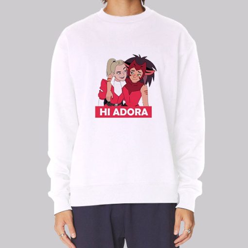 Catradora Merch Hi Adora Hoodie