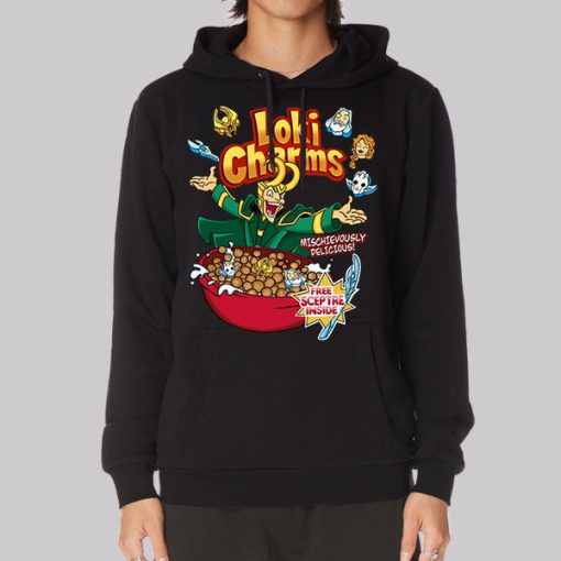 Cereal God of Mischief Loki Charms Hoodie