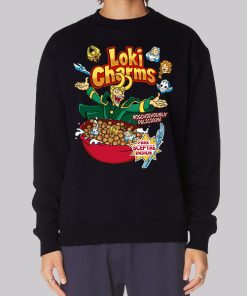 Cereal God of Mischief Loki Charms Hoodie