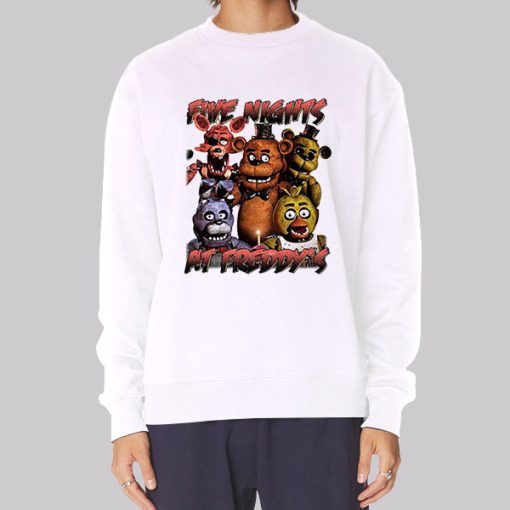 Characters Fnaf Horror Halloween Hoodie