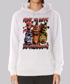 Characters Fnaf Horror Halloween Hoodie 3 Characters Fnaf Horror Halloween Hoodie 4