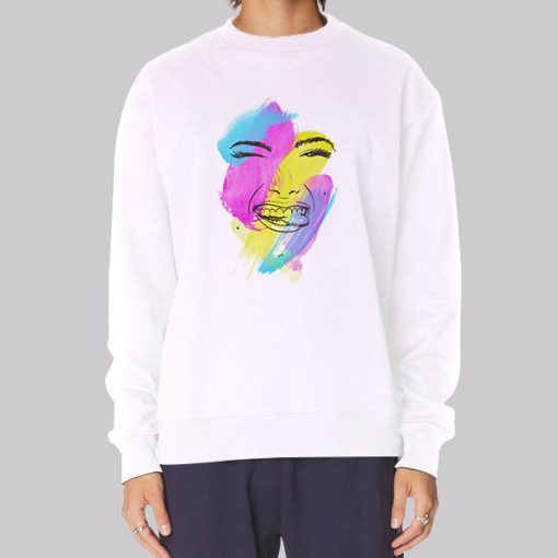 Charlis Merch Art Face Hoodie