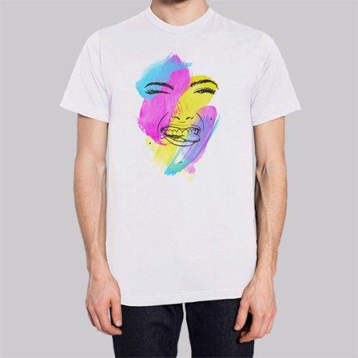 Charlis Merch Art Face Hoodie