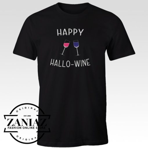 Cheap Clothes Happy Hallo Wine Costume T-Shirt