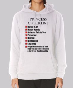 Checklist Princess Bucky Barnes Hoodie Checklist Princess Bucky Barnes Hoodie