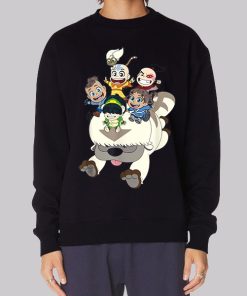 Chibi Avatar the Last Airbender Hoodie