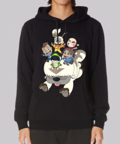 Chibi Avatar the Last Airbender Hoodie 4
