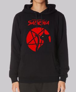 Chilling Adventures of Sabrina Merch Salem Pentagram Hoodie Chilling Adventures of Sabrina Merch Salem Pentagram Hoodie