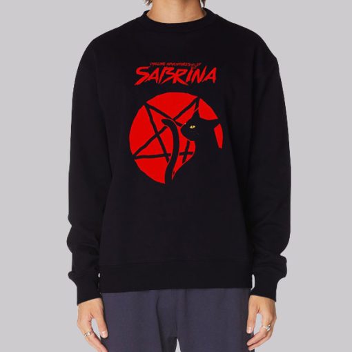 Chilling Adventures of Sabrina Merch Salem Pentagram Hoodie