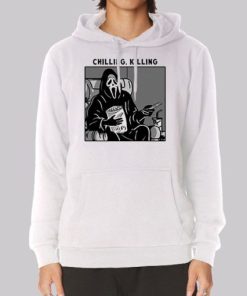 Chilling Killing Scary Movie Ghostface Hoodie 3 Chilling Killing Scary Movie Ghostface Hoodie 4
