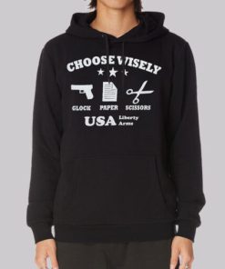 Choose Wisely Glock Paper Scissors Hoodie 3 Choose Wisely Glock Paper Scissors Hoodie 4