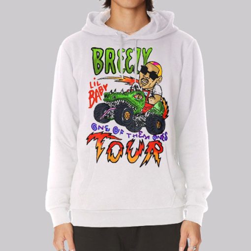 Chris Brown Lil Baby One of Them Ones Tour Merch Hoodie