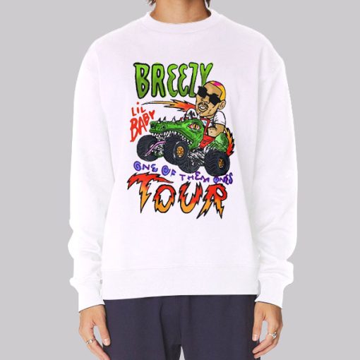 Chris Brown Lil Baby One of Them Ones Tour Merch Hoodie