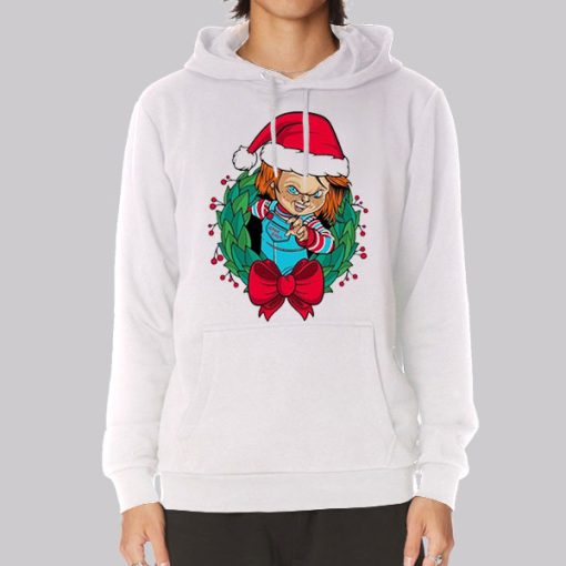 Christmas Chucky Hat Childs Play Hoodie