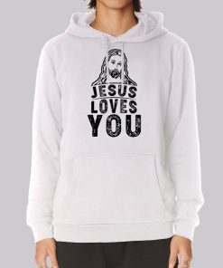 Christmas Jesus Loves You Hoodie Christmas Jesus Loves You Hoodie