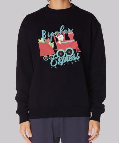 Christmas Santa Bipolar Express Hoodie