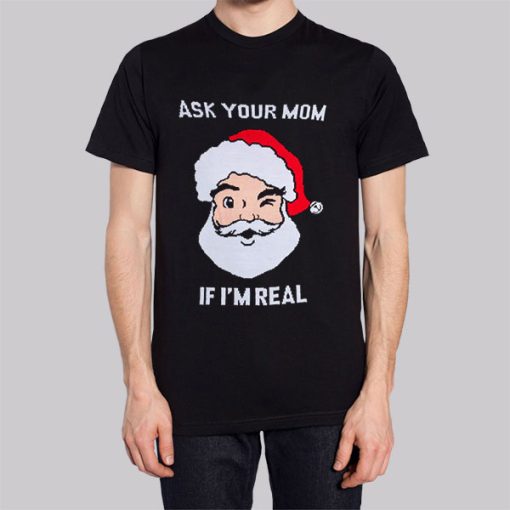 Christmas Sweater Meme Ask Your Mom Funny Hoodie