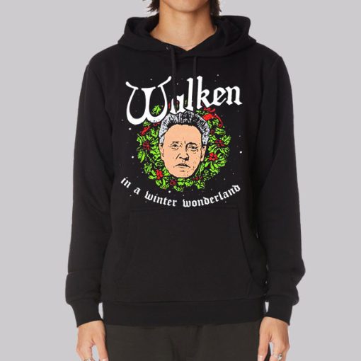 Christopher Walken Winter Wonderland Hoodie