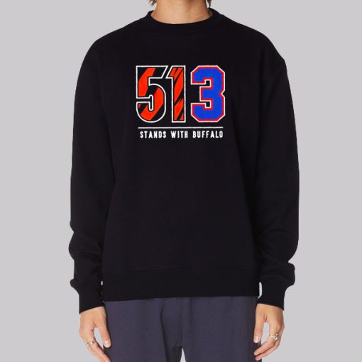 Cincinnati Buffallo 513 Bengals Bills Hoodie