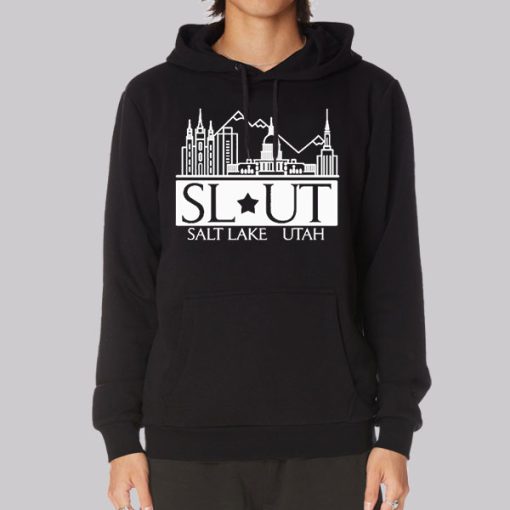 City Salt Lake Utah Sl Ut Hoodie