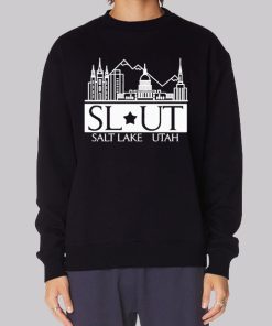 City Salt Lake Utah Sl Ut Hoodie