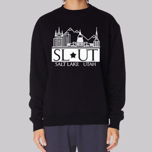 City Salt Lake Utah Sl Ut Hoodie