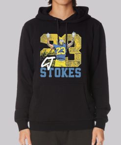 Cj Stokes 23 Michigan Vintage Hoodie Cj Stokes 23 Michigan Vintage Hoodie