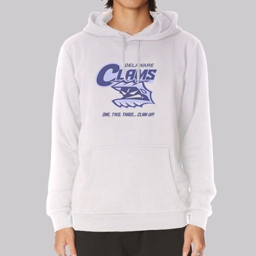 Clam up Delaware Clams Hoodie