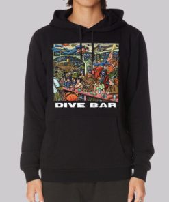 Classic Art Dive Bar Hoodie 4