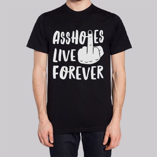 Classic Asshols Live Forever Meme Hoodie