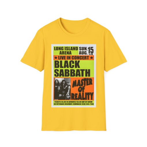 Classic Black Sabbath Tour T-Shirt