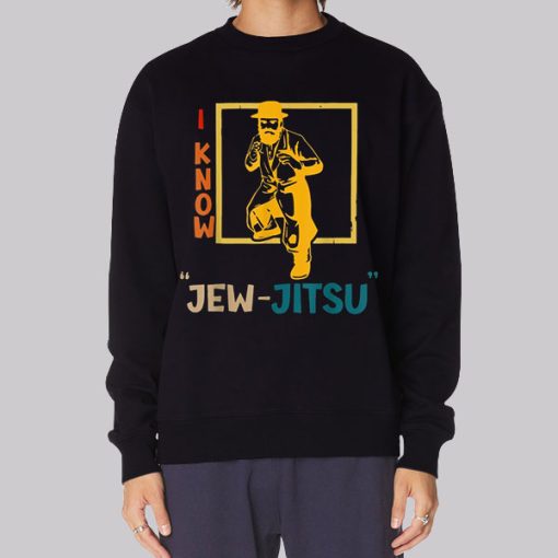 Classic I Know Jew Jitsu Hoodie