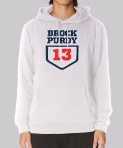 Classic Logo Brock Purdy Hoodie Classic Logo Brock Purdy Hoodie