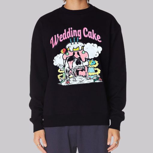 Classic Melted Horror Wedding Cake Hoodie