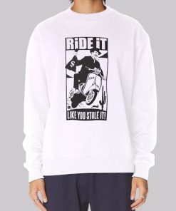 Classic Mens Ride It Like You Stole It Hoodie