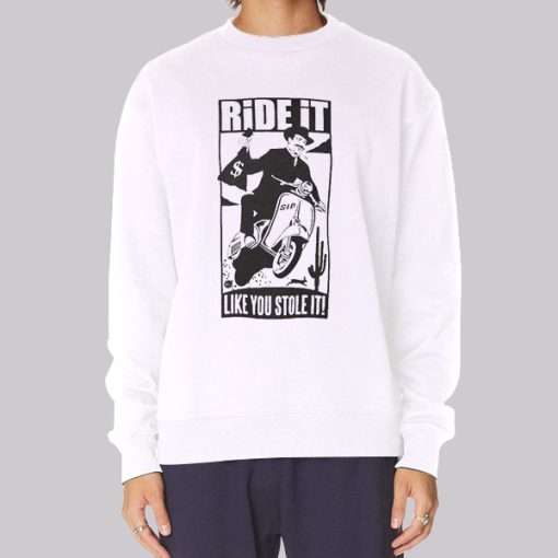 Classic Mens Ride It Like You Stole It Hoodie