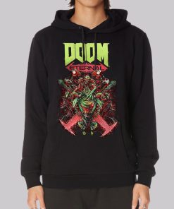 Classic Monster Doom Eternal Hoodie Classic Monster Doom Eternal Hoodie