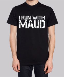 Classic Text I Run With Maud Hoodie 2 Classic Text I Run With Maud Hoodie 3