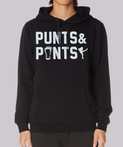 Classic Text Punts and Pints Hoodie Classic Text Punts and Pints Hoodie