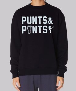 Classic Text Punts and Pints Hoodie