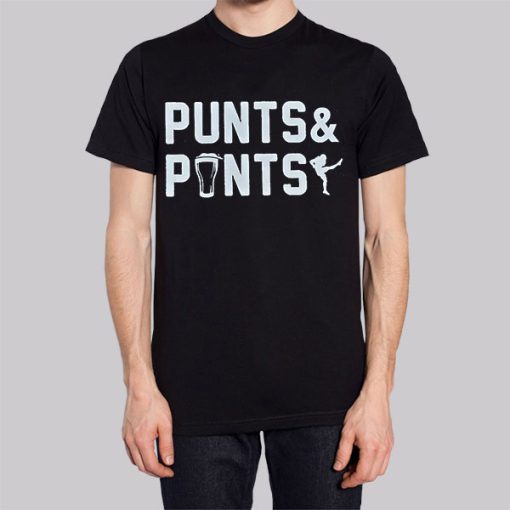 Classic Text Punts and Pints Hoodie