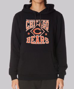 Classic Vintage Chicago Bears Hoodie Classic Vintage Chicago Bears Hoodie